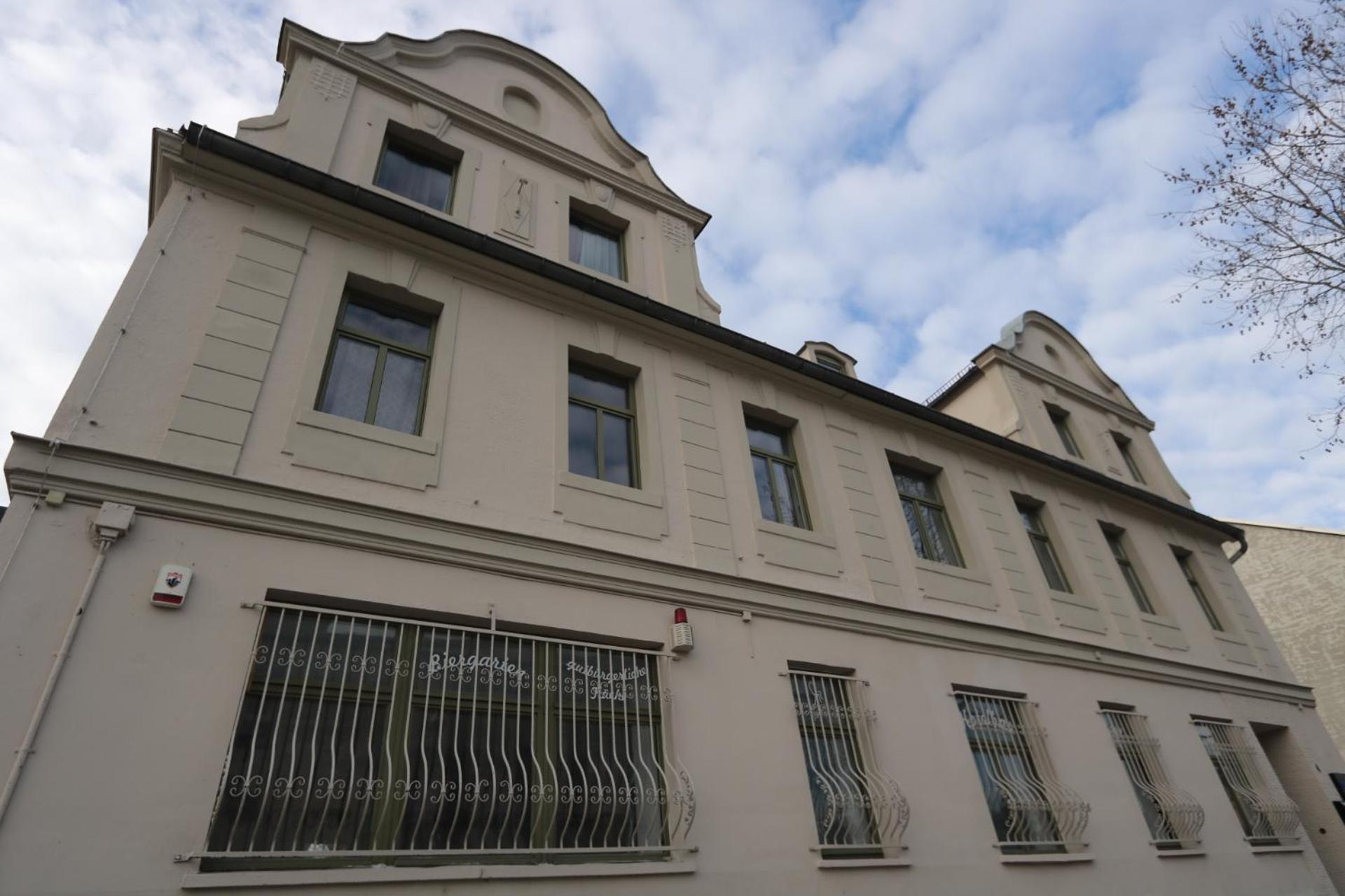 Hotel Am Fluss Saale Weißenfels Exterior foto