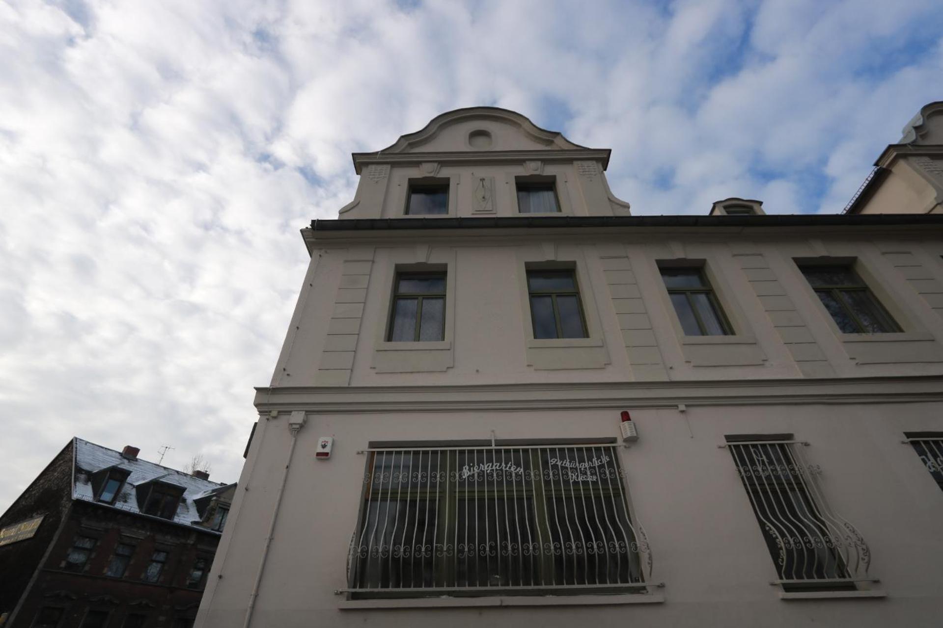 Hotel Am Fluss Saale Weißenfels Exterior foto